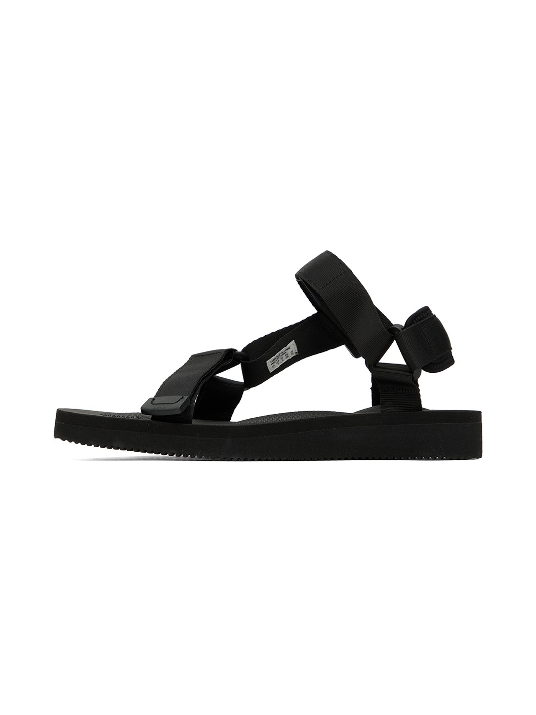 Suicoke Black DEPA-Cab Sandals ssense REVERSIBLE