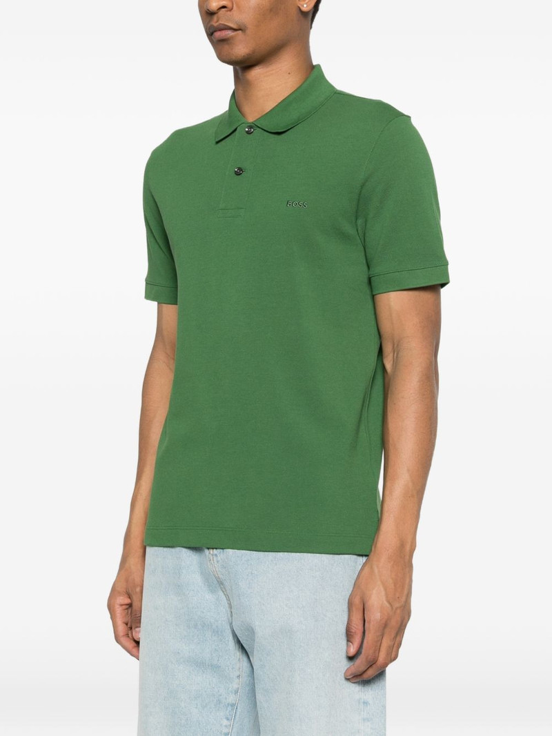 Pallas button embroidered polo shirt 3
