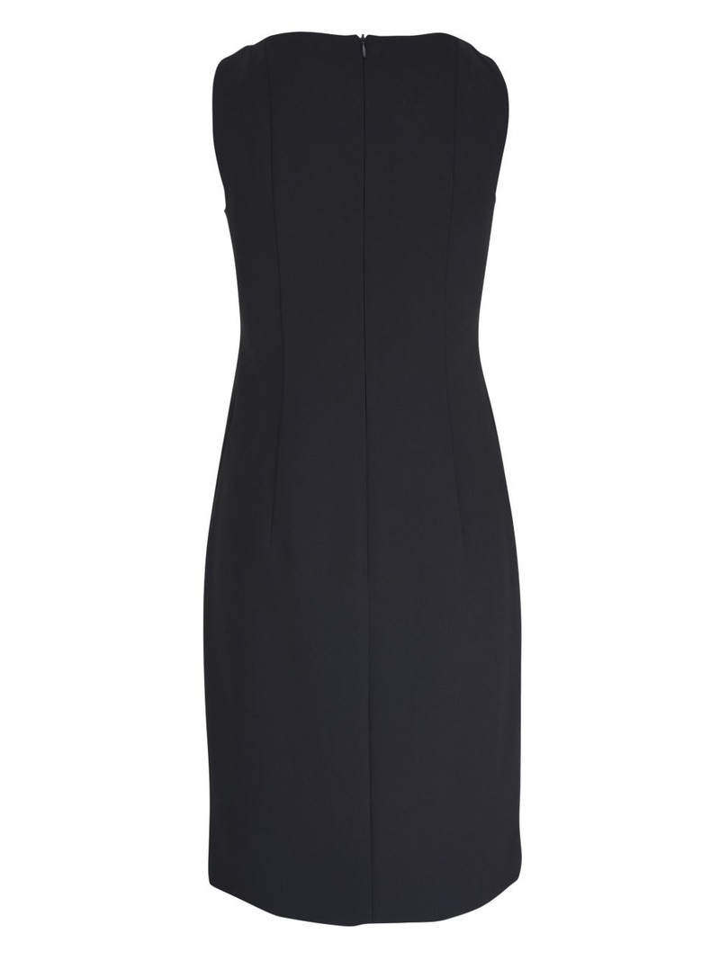 AKRIS sheath crepe minidress outlook