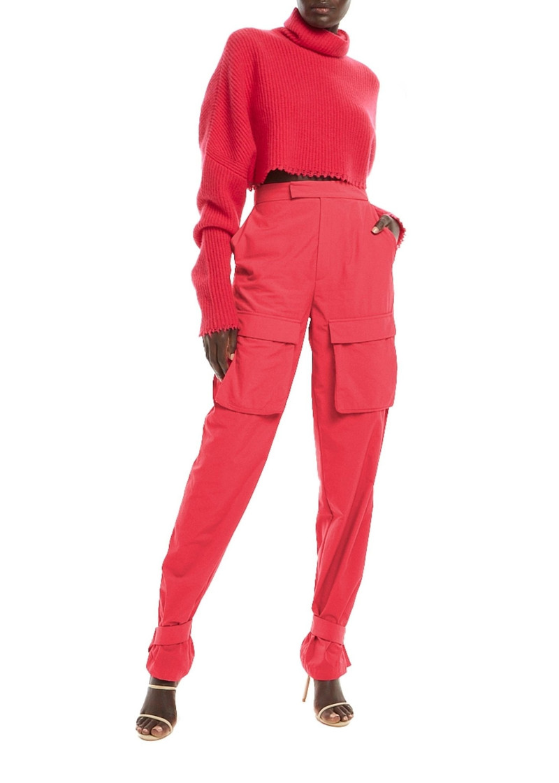 LAPOINTE Airy Cashmere Cropped Turtleneck outlook
