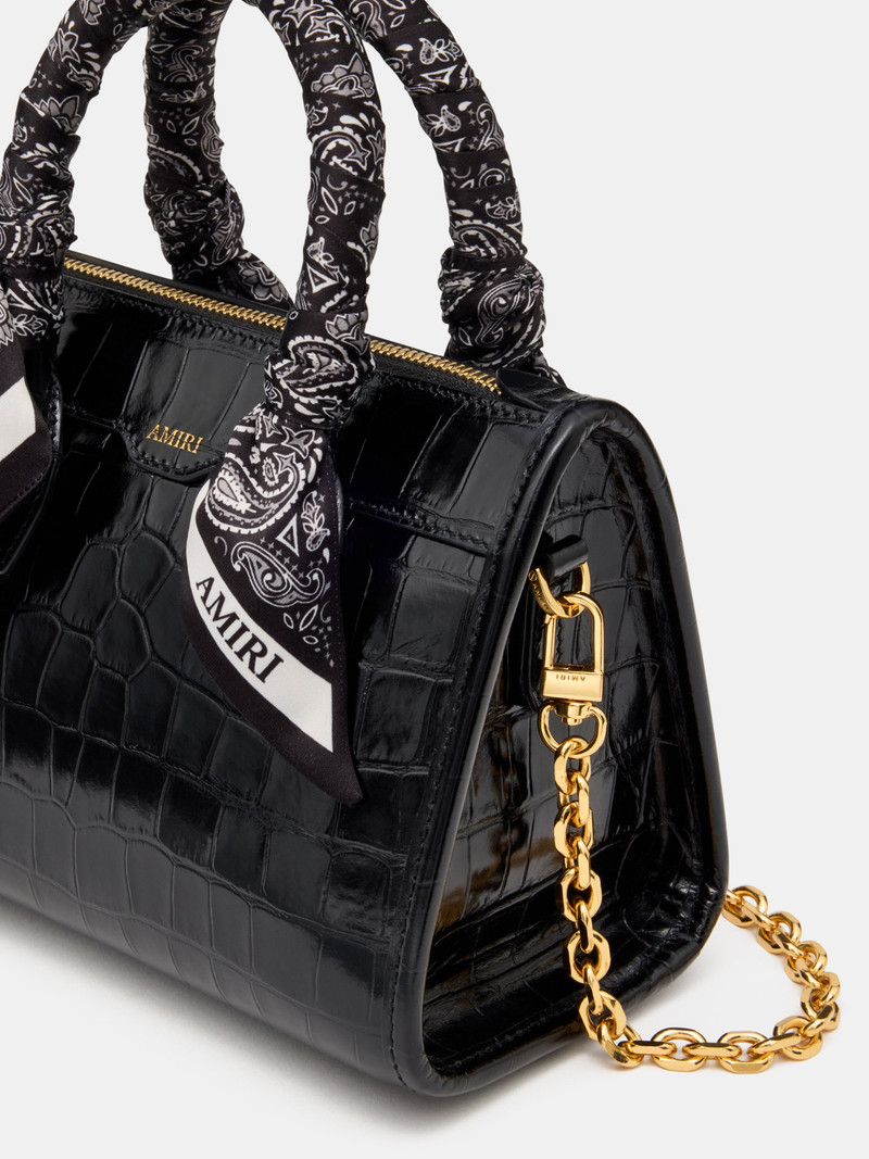 WOMEN'S CROC MICRO TRIANGLE BAG 4