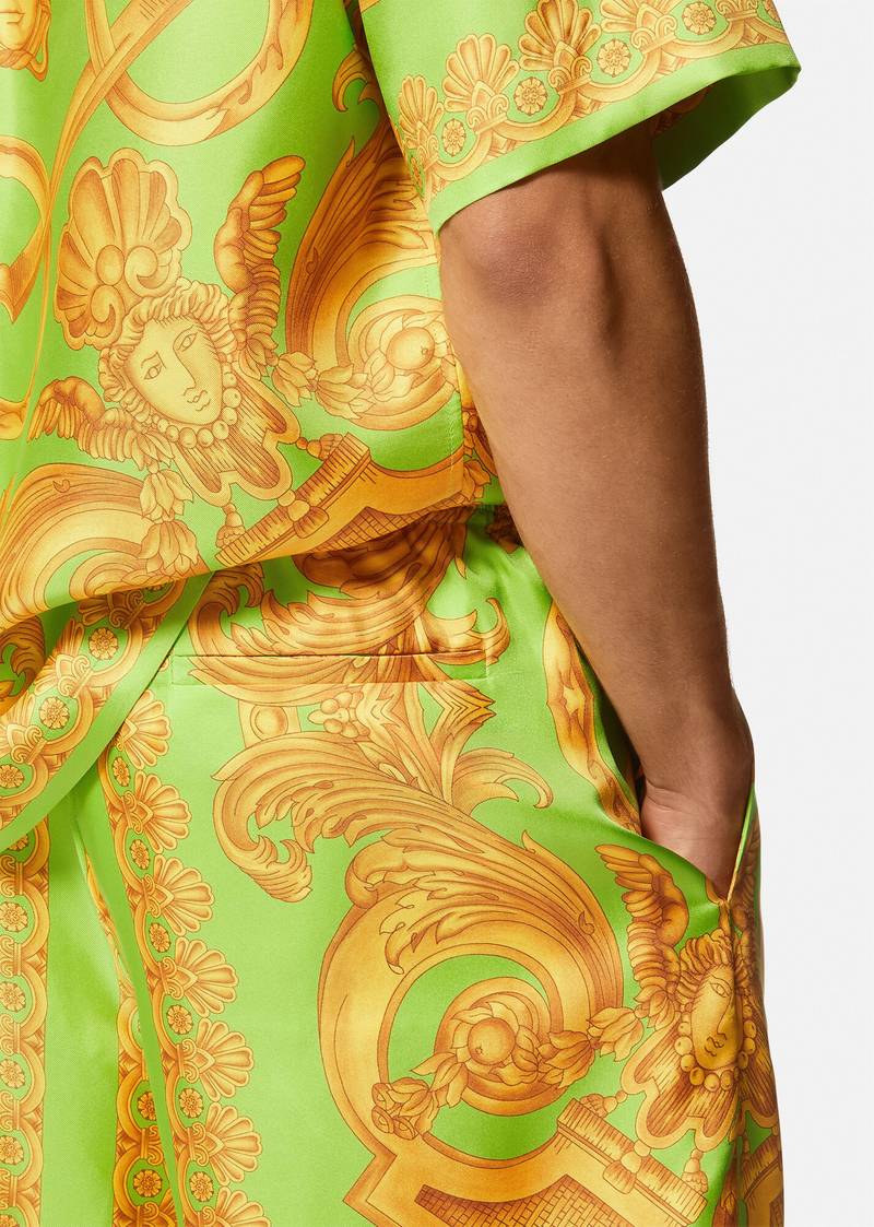 Barocco 660 Silk Shorts 5