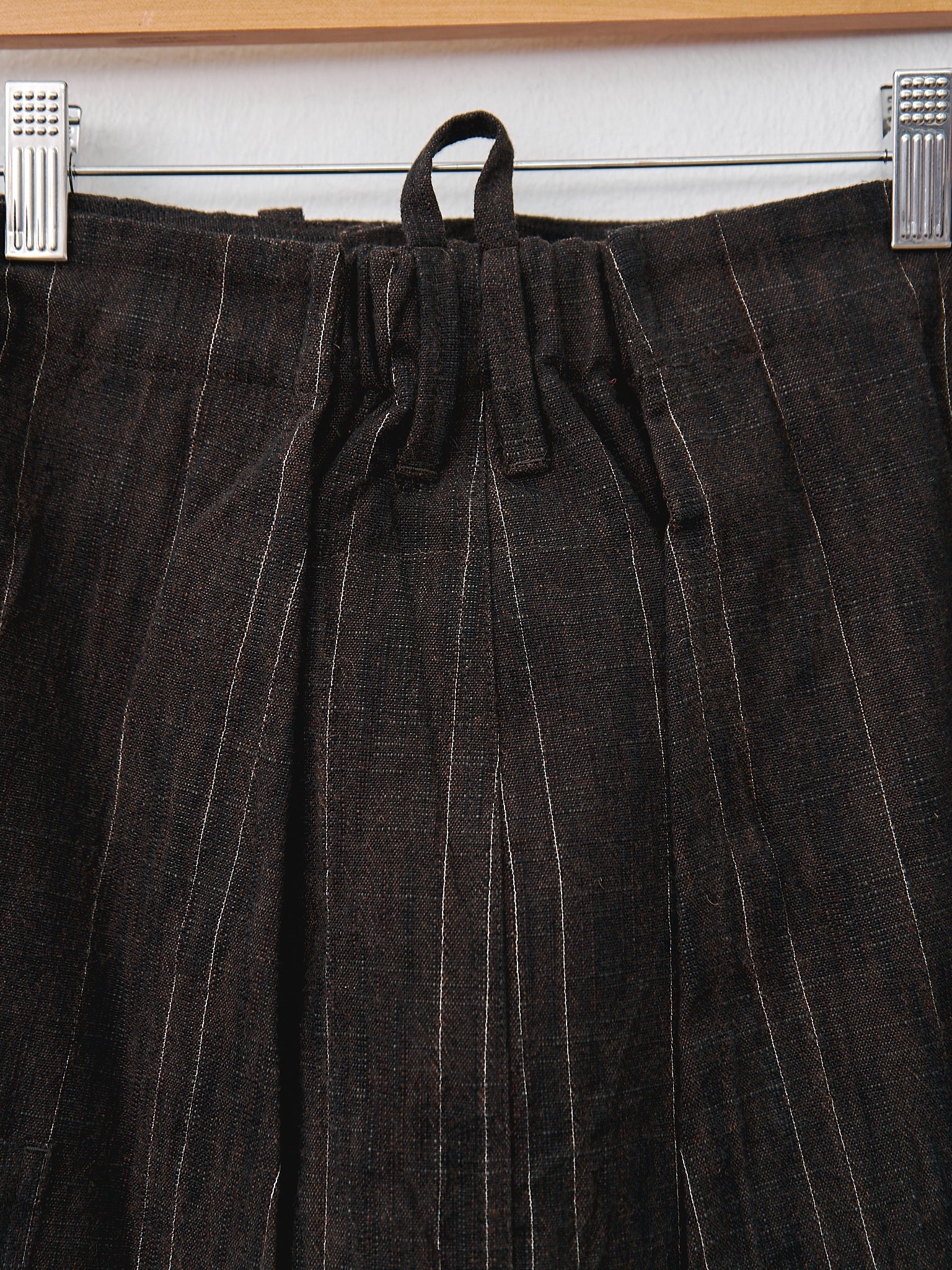 The Scout Skirt - Crumpled Stripe Walnut - 8