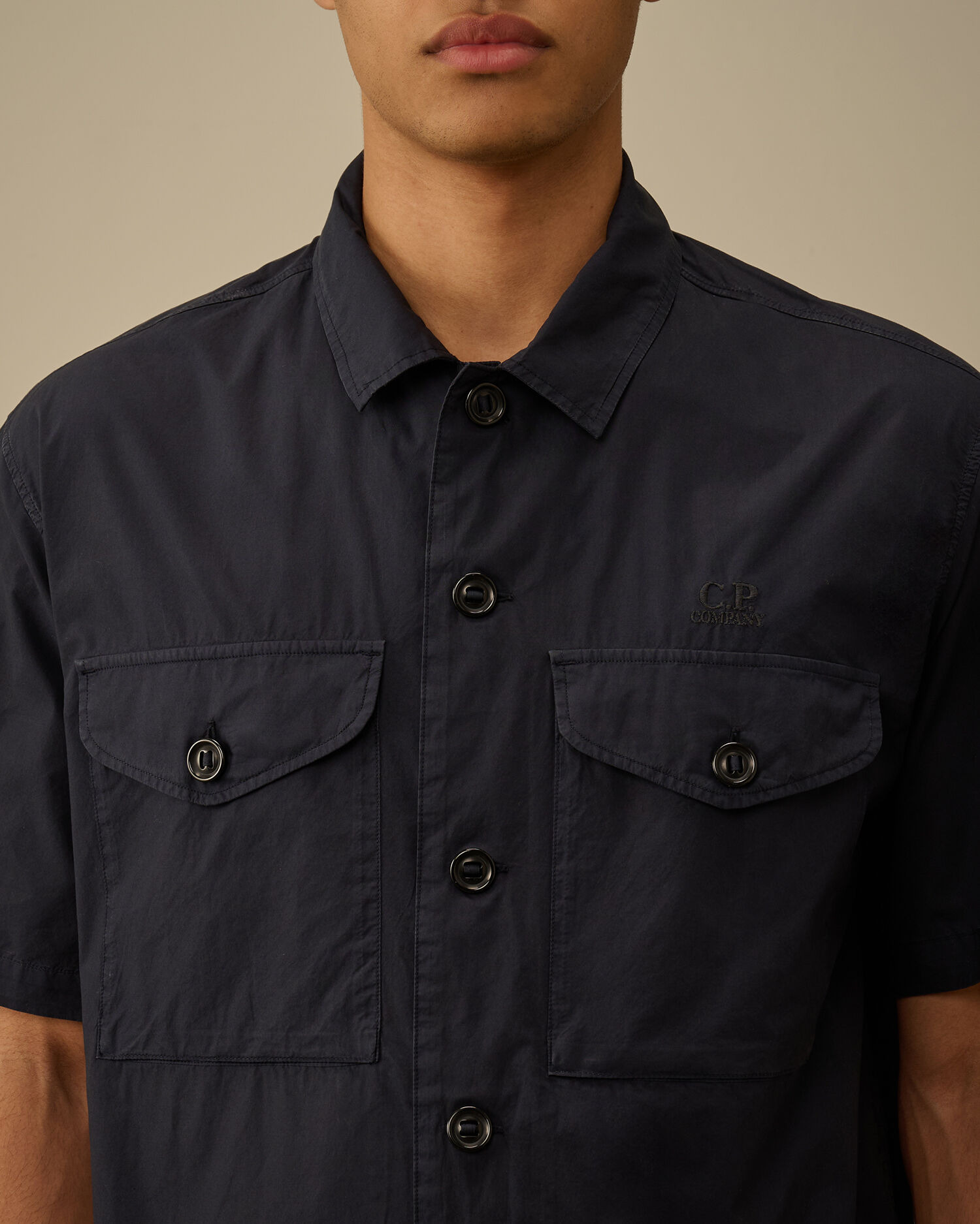 Popeline Boxy Short Sleeve Shirt - 5