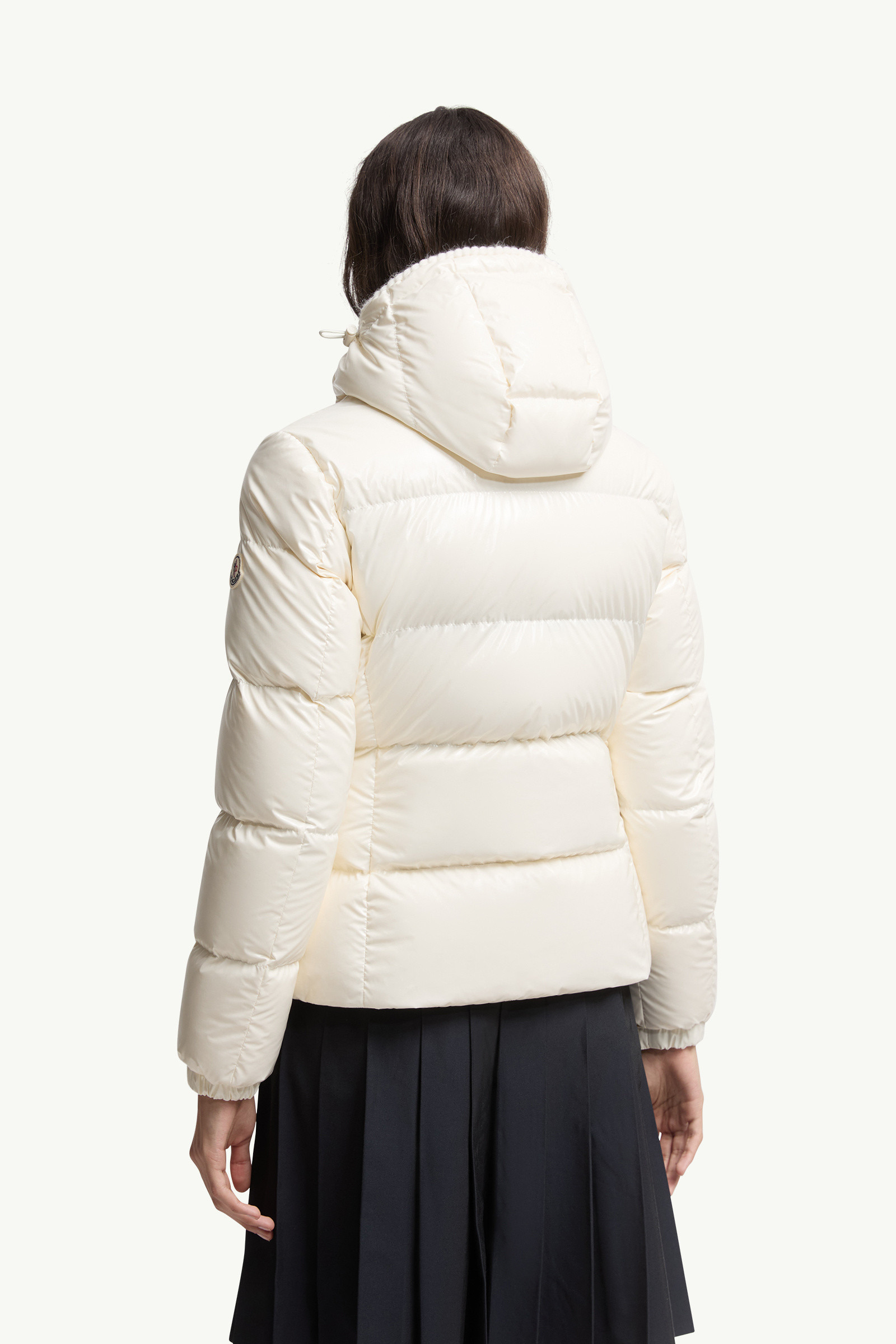 Glareins Braided Trim Hooded Short Down Jacket - 5