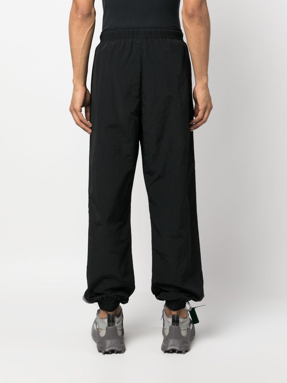 logo-patch track pants - 4