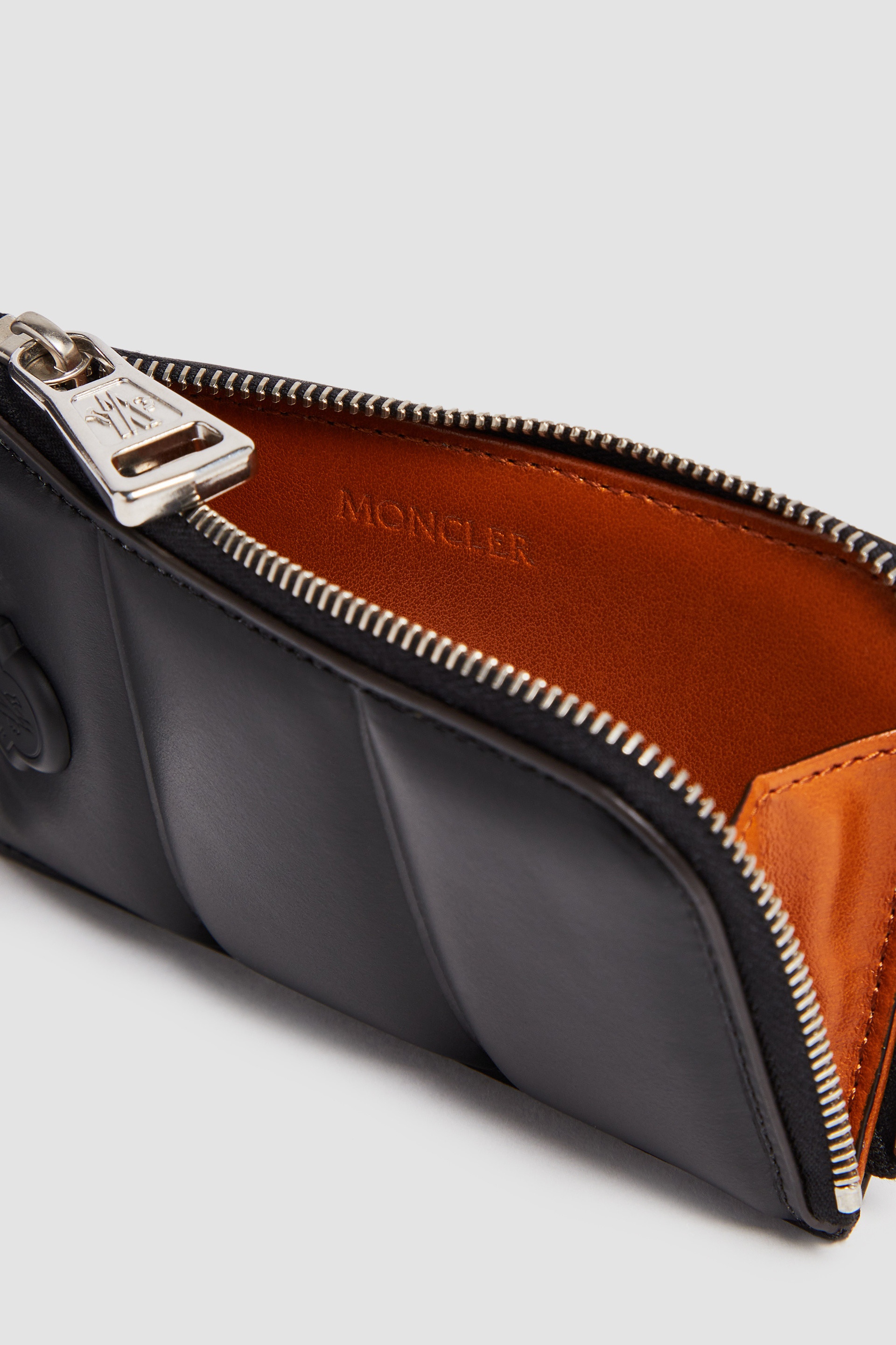 Quilted Leather Card Holder - 3