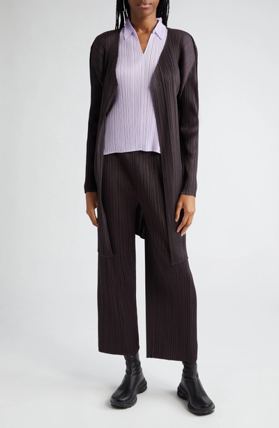 Pleats Please Issey Miyake Monthly Colors April Cardigan outlook