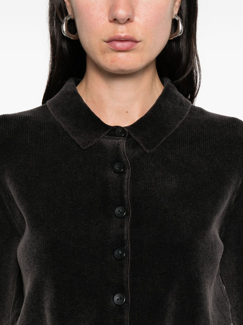 collared cardigan - 5