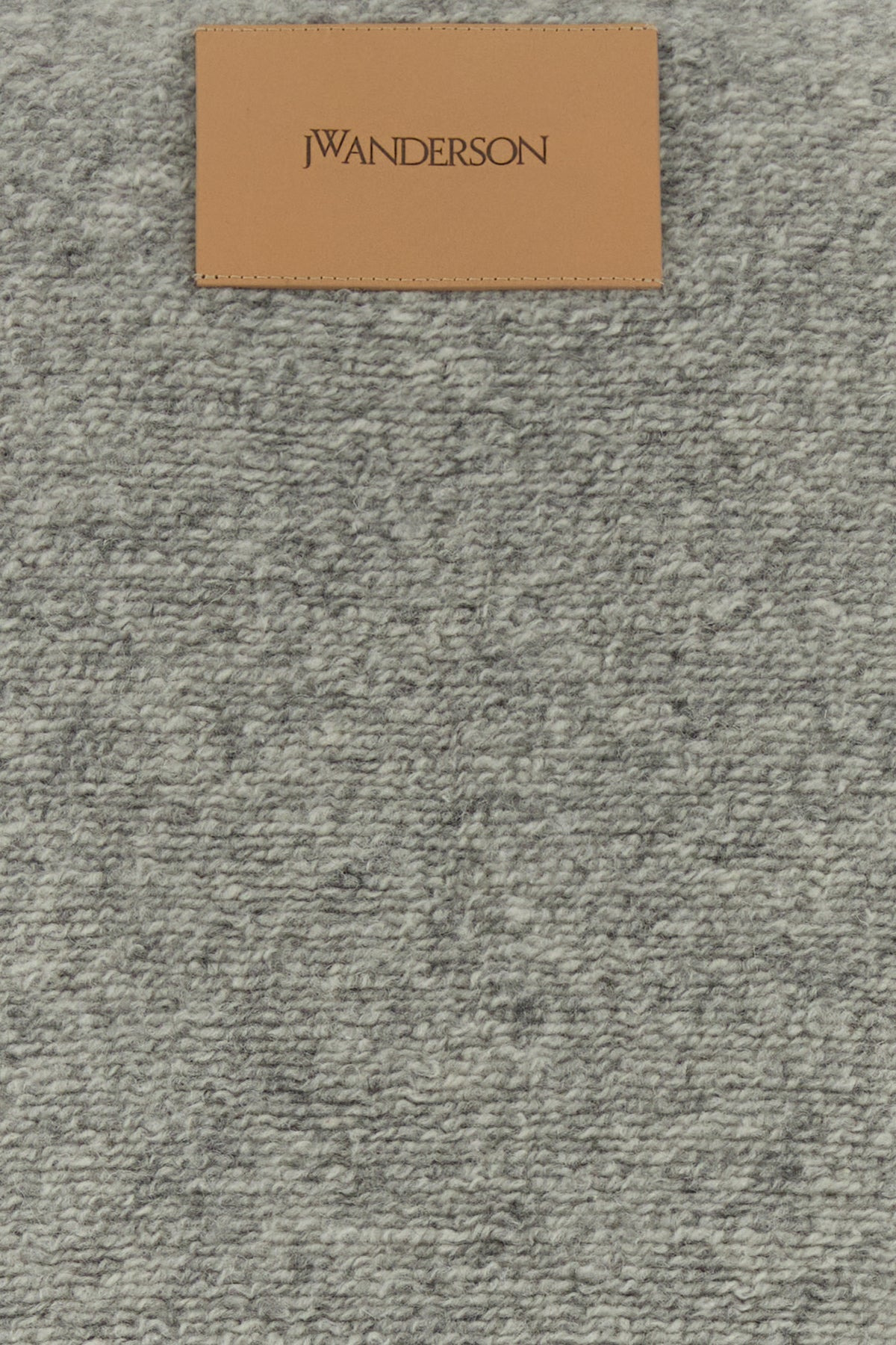 Melange grey wool blend jacket - 3