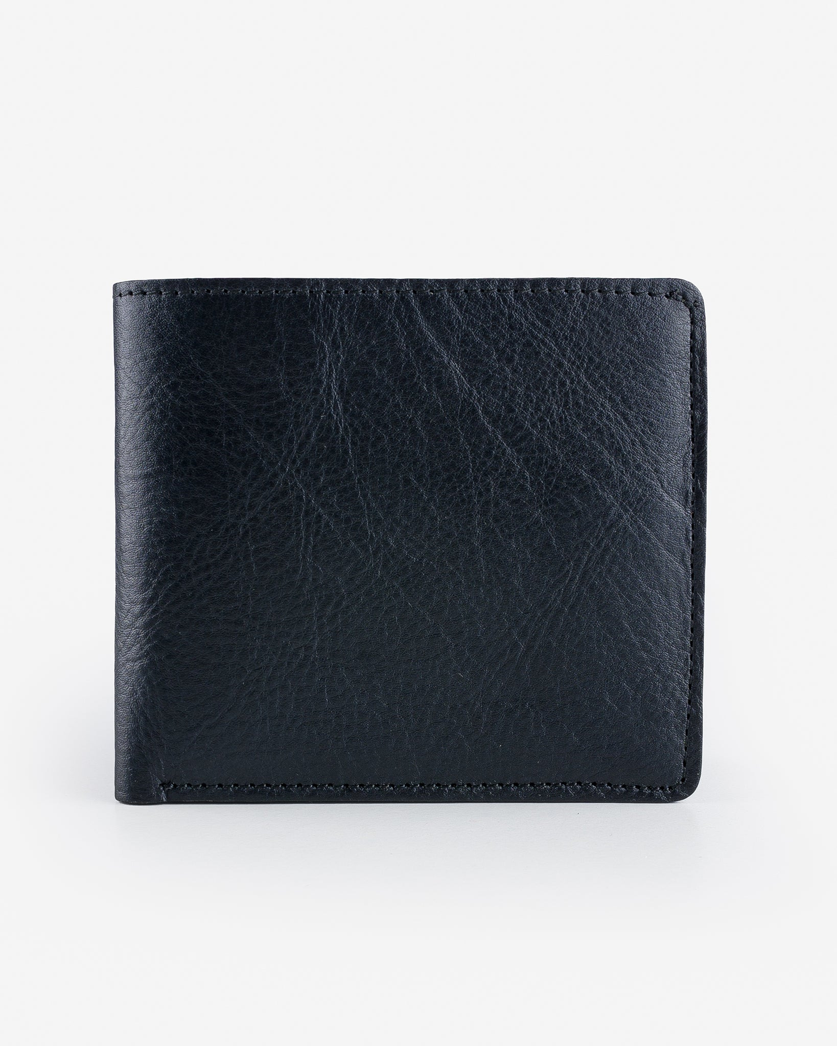 OGL-KINGSMAN-BF-COIN-TBLK OGL Kingsman Classic Bi Fold Wallet with Coin Pocket - Tumbled Black - 1