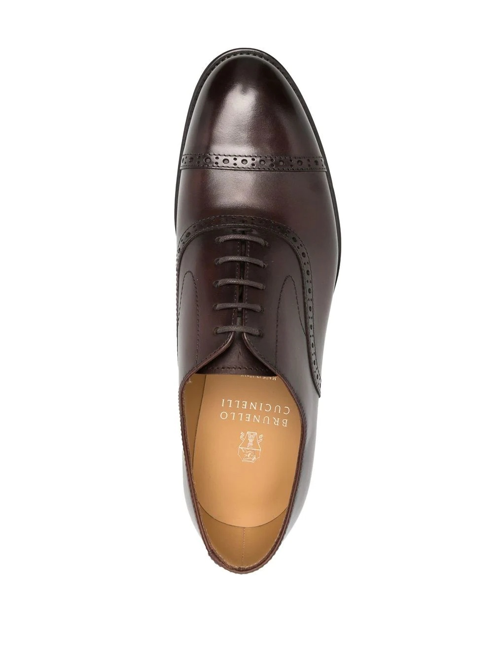 lace-up leather shoes - 4
