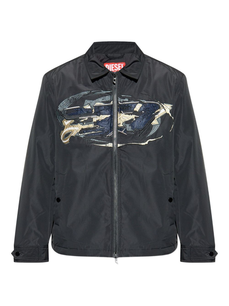 embroidered panel jacket 1