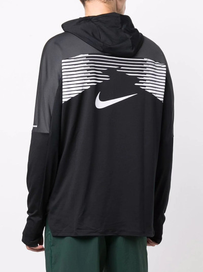 Nike Trail logo-printed hoodie outlook