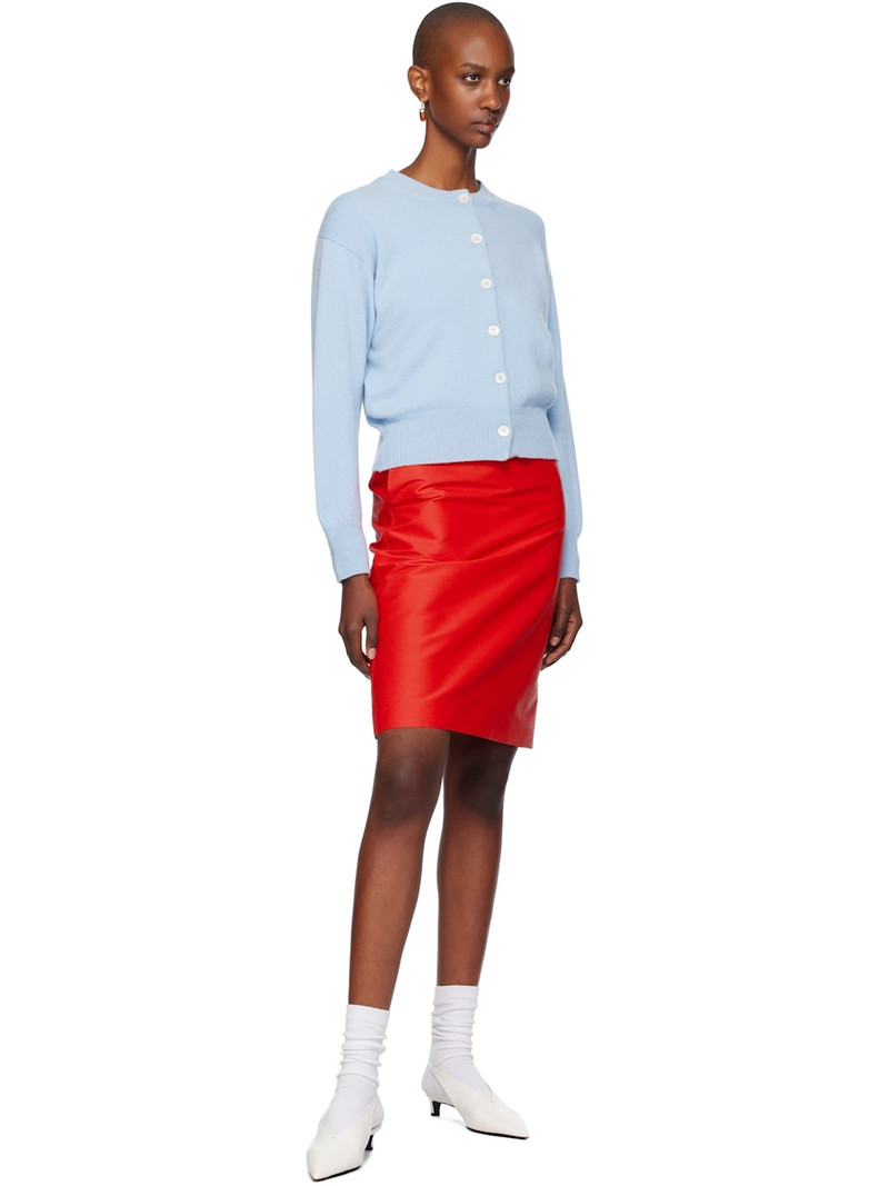 &DAUGHTER Blue Ada Crewneck Cardigan outlook