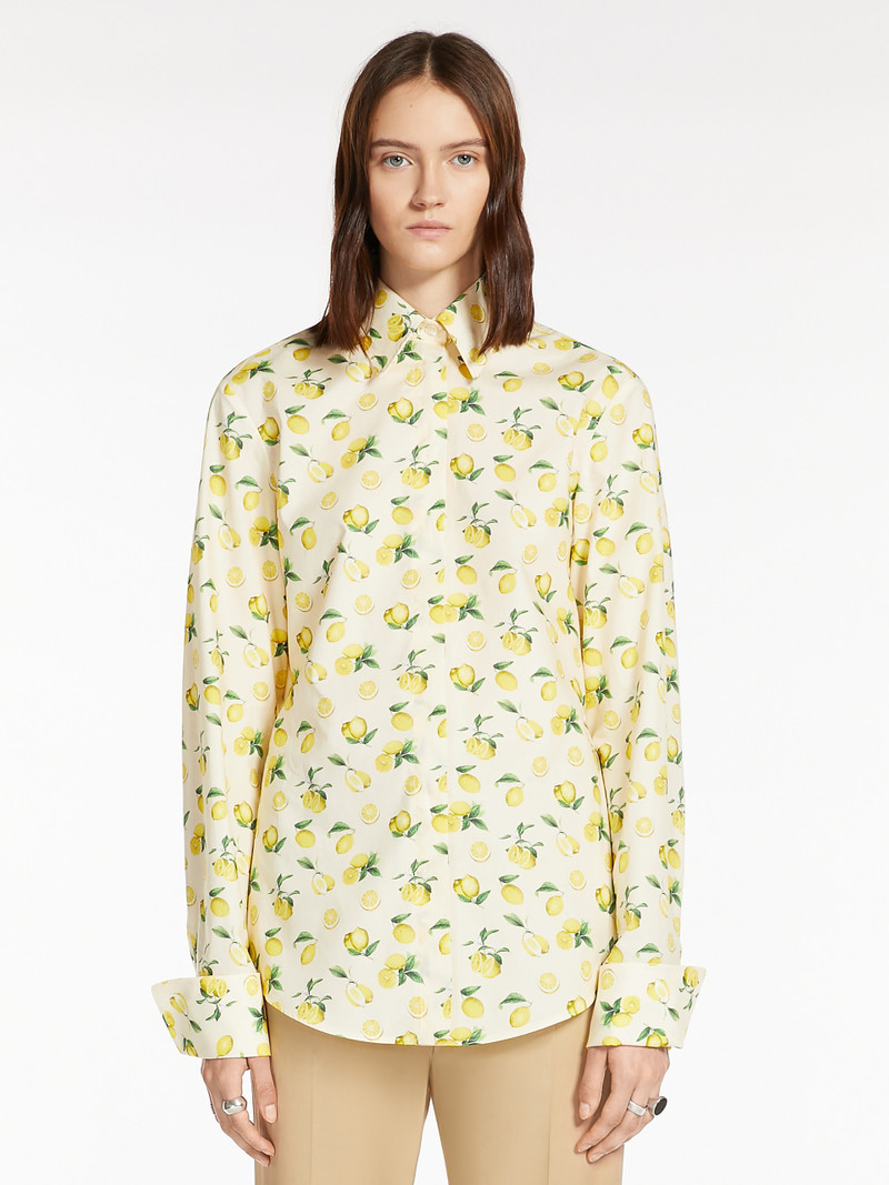 RIVA Printed poplin shirt 3