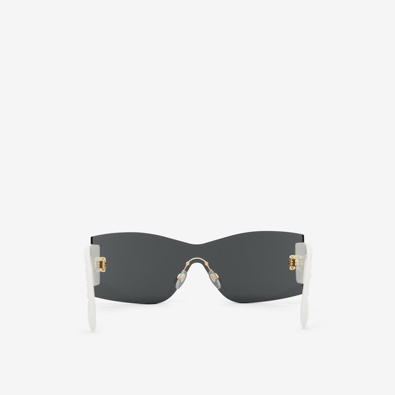 Monogram Motif Rectangular Shield Sunglasses 3