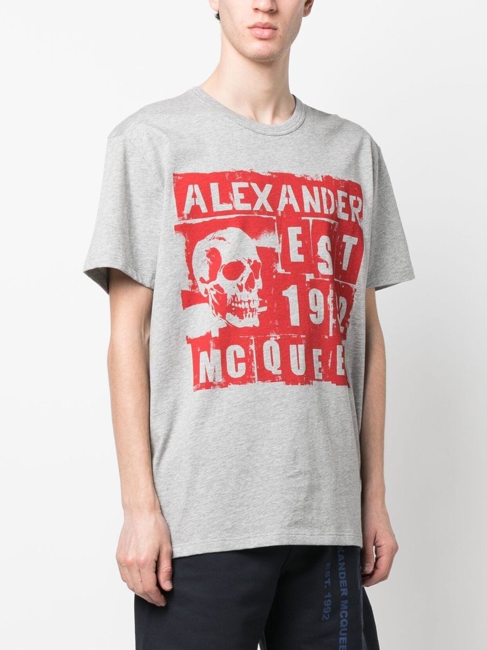 skull-print T-shirt - 3