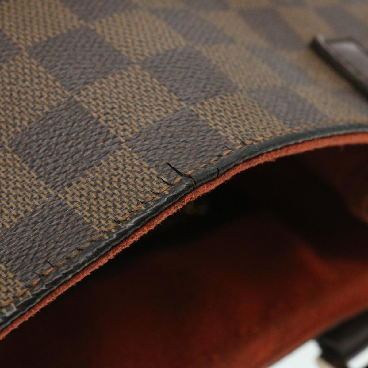 LOUIS VUITTON Damier Ebene Uzes Tote Bag N51128 - 7
