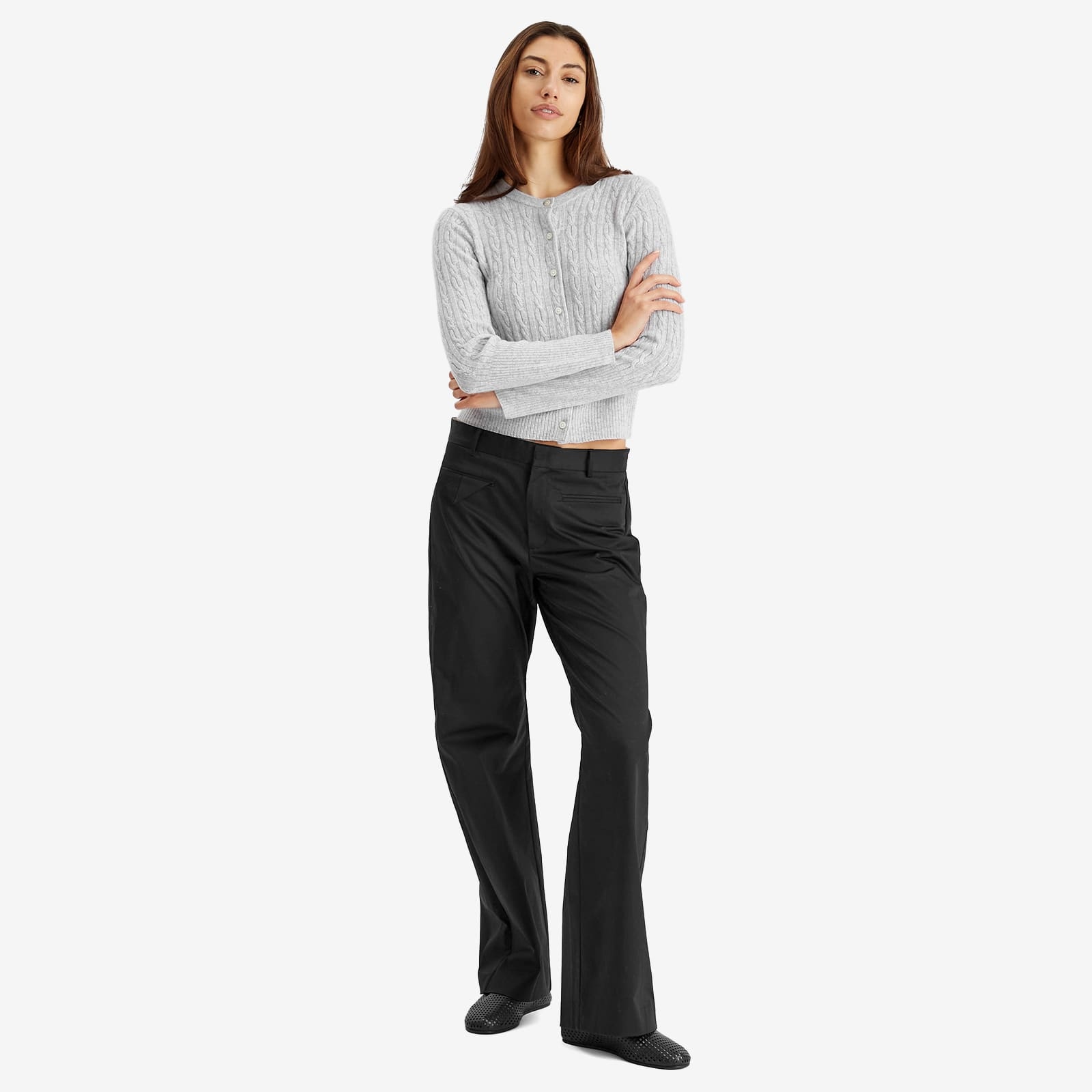 GUEST IN RESIDENCE Jane Cable Cardigan in Cashmere - 4