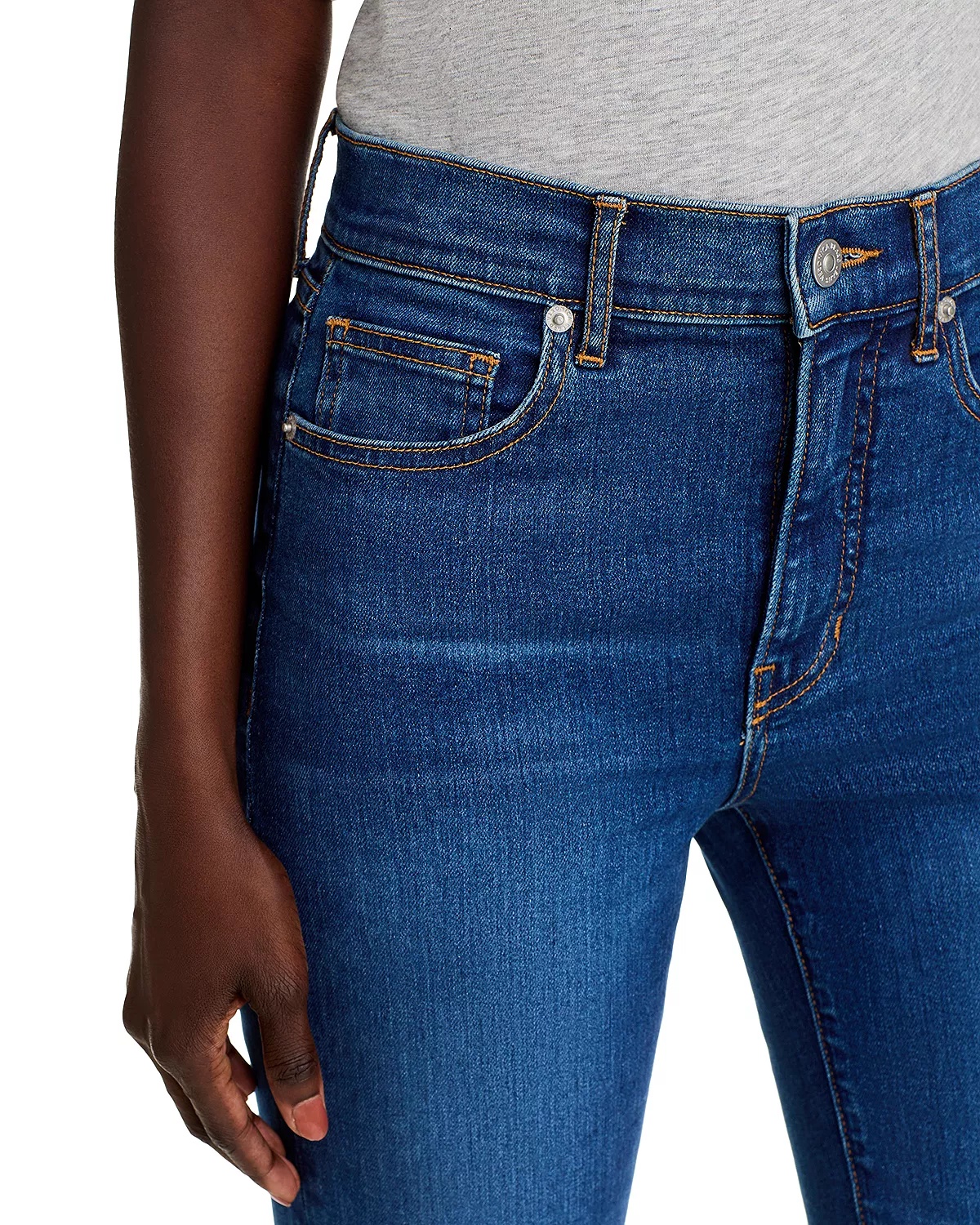 Carson Kick Flare Jeans in Bright Blue - 6