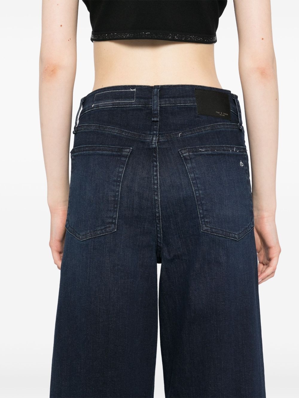 wide-leg jeans - 5