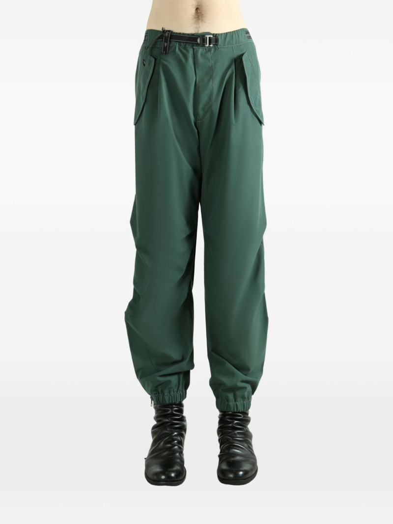 and Wander belted-waist track pants outlook