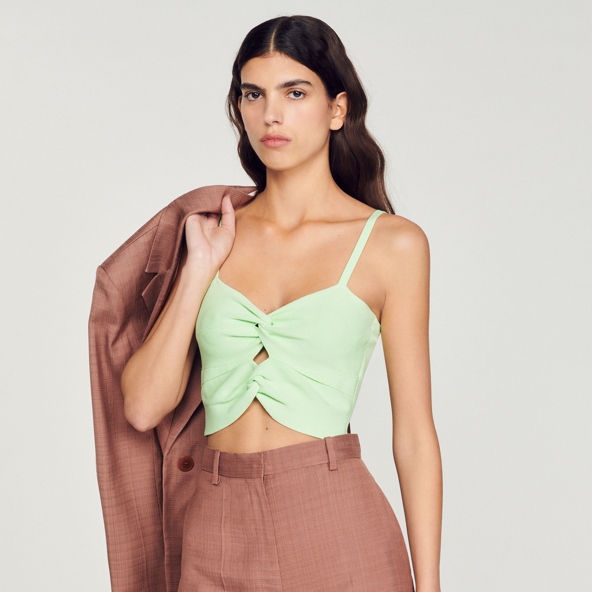 Tied crop top - 5