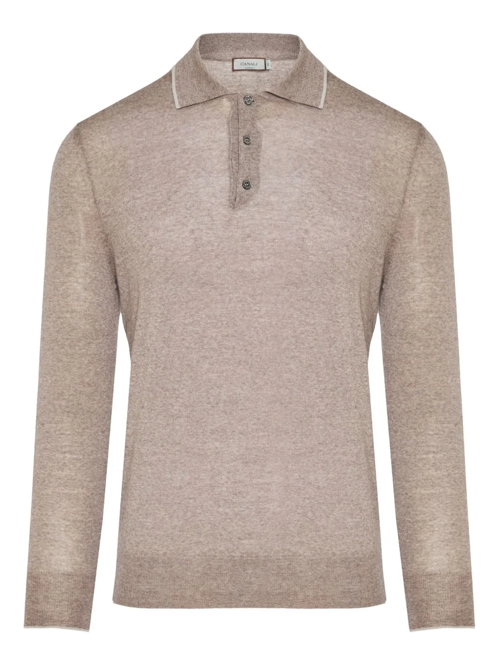 long sleeve polo shirt - 1