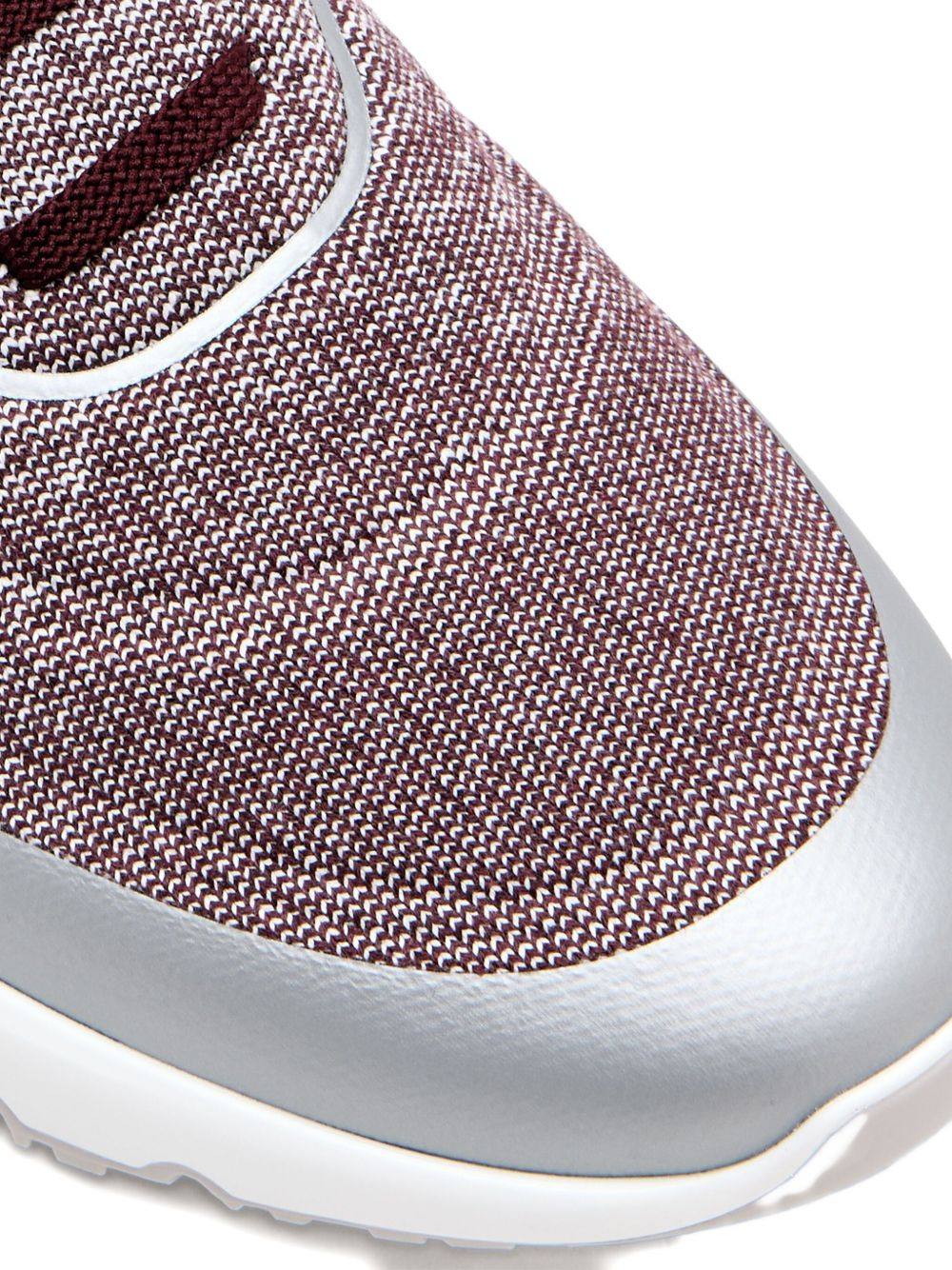 knitted trimmed sneakers - 3