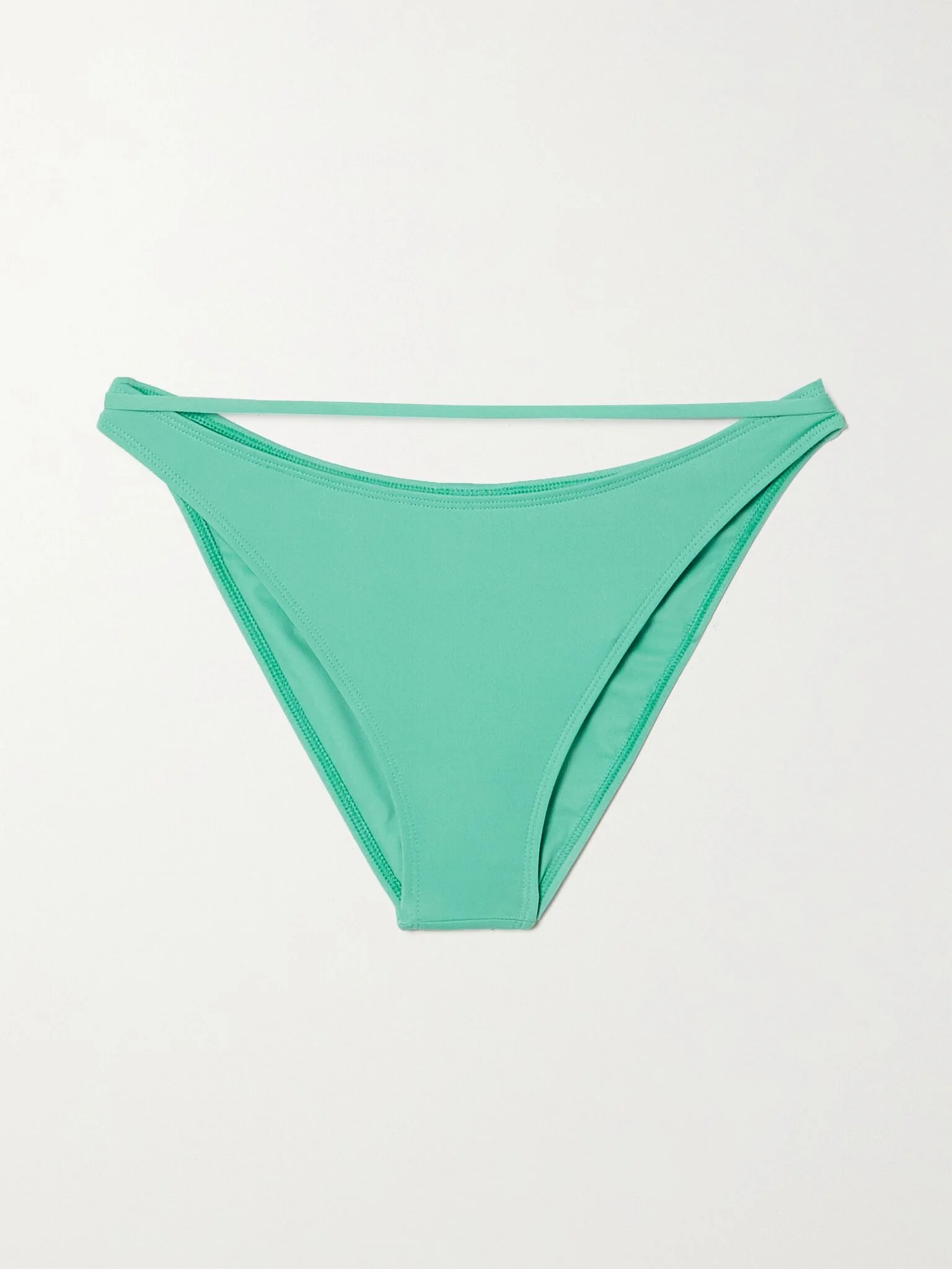 Peirado cutout recycled bikini briefs Green - 1