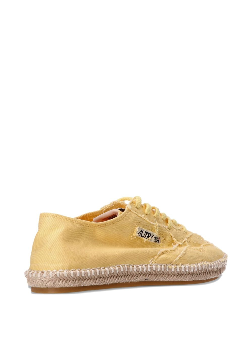 lace-up espadrille trainers - 3