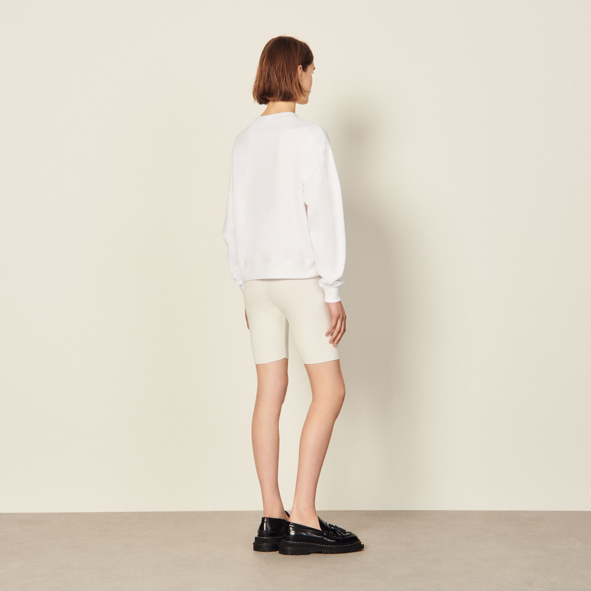 Printed organic cotton sweatshirt - 3