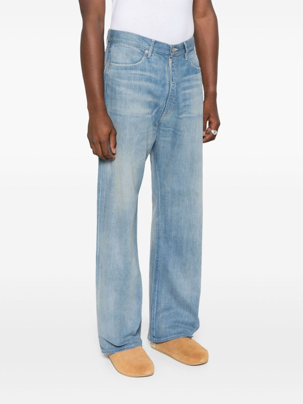 faded selvedge jeans - 3
