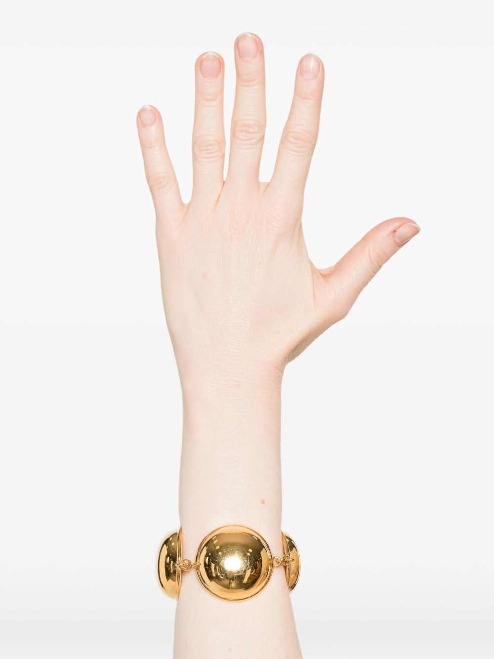 dome-detail chain bracelet - 2