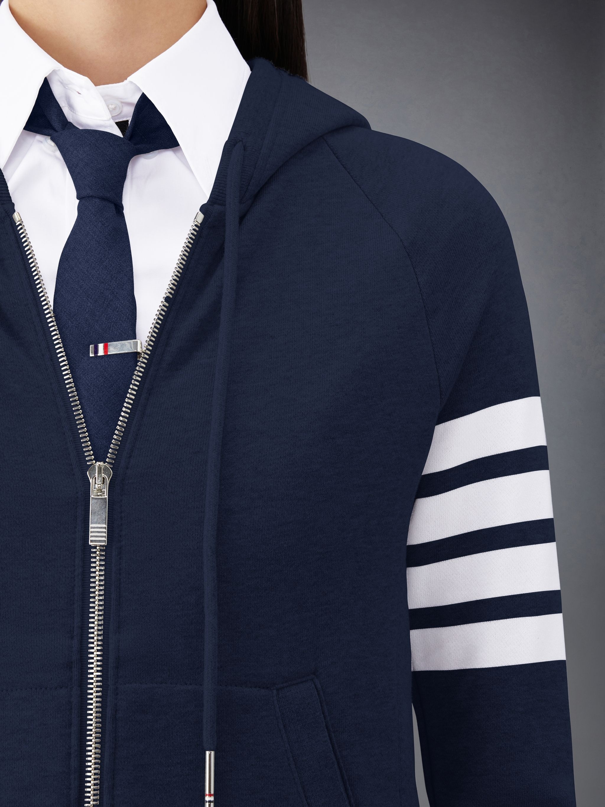 Classic Loopback Full Zip Hoodie - 6