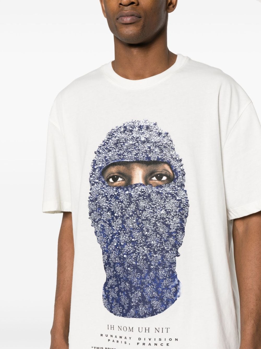 face-print cotton T-shirt - 5