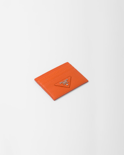 Prada Leather card holder outlook