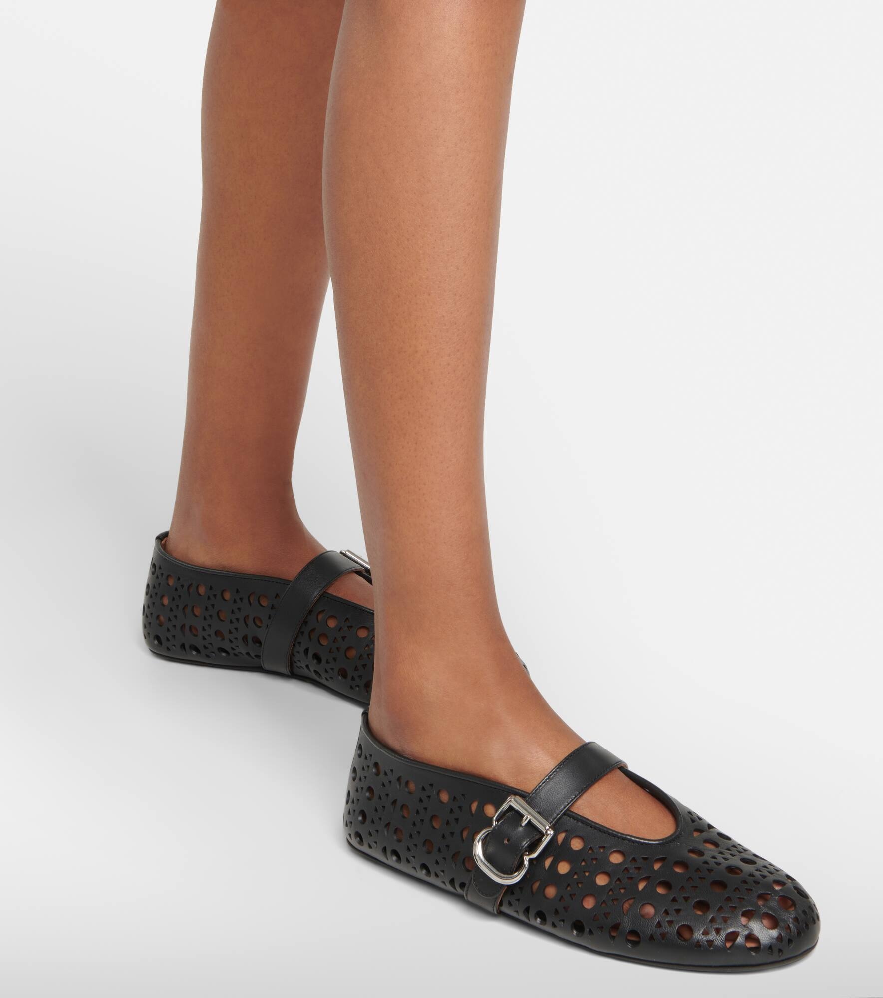 Vienne leather ballet flats - 4