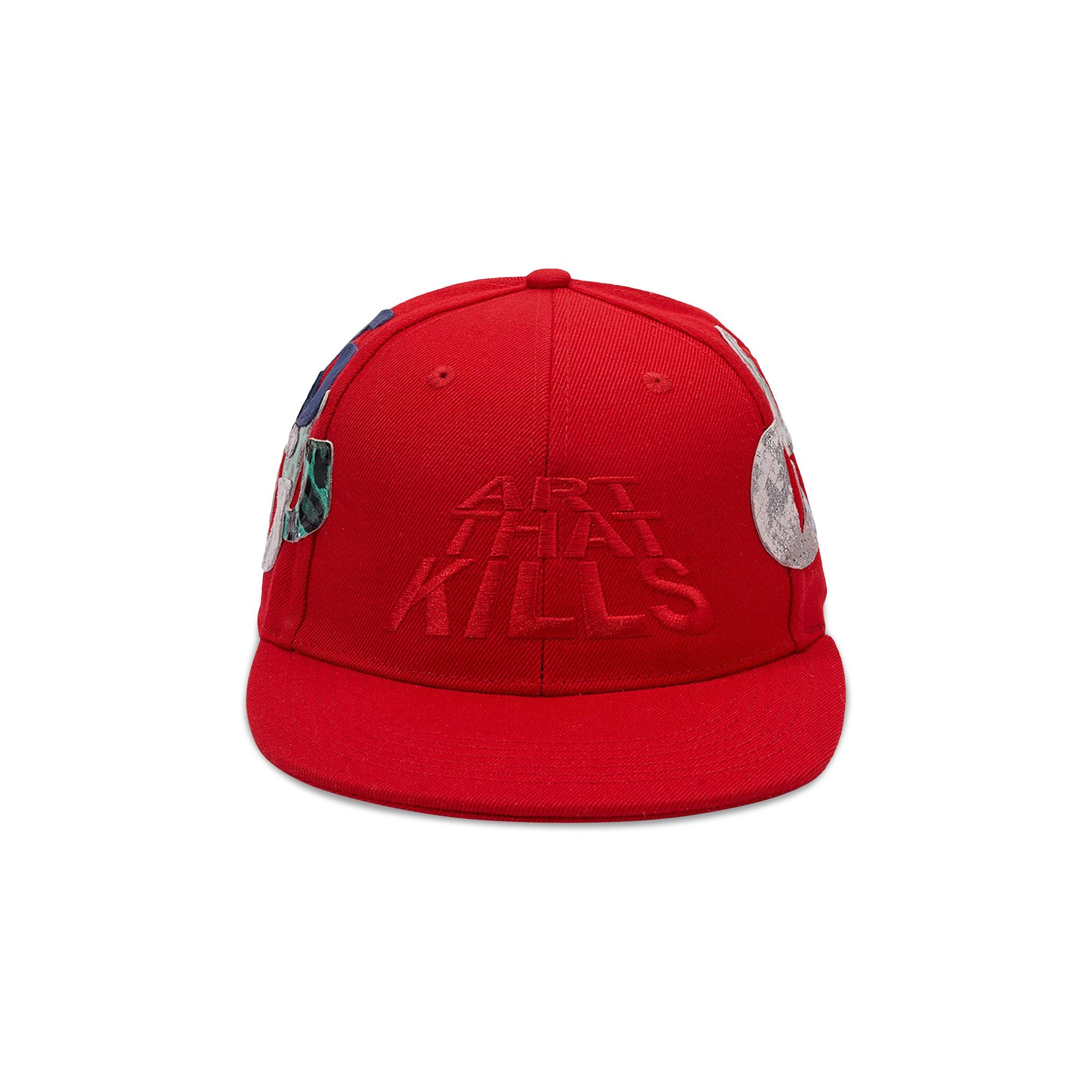 Gallery Dept. ATK G Patch Fitted Cap 'Red' - 1