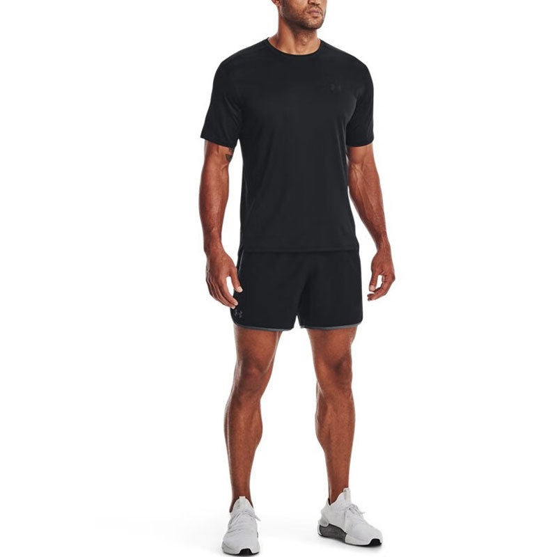 Under Armour HIIT Woven 6inch Shorts 'Black Grey' 1377027-001 - 5