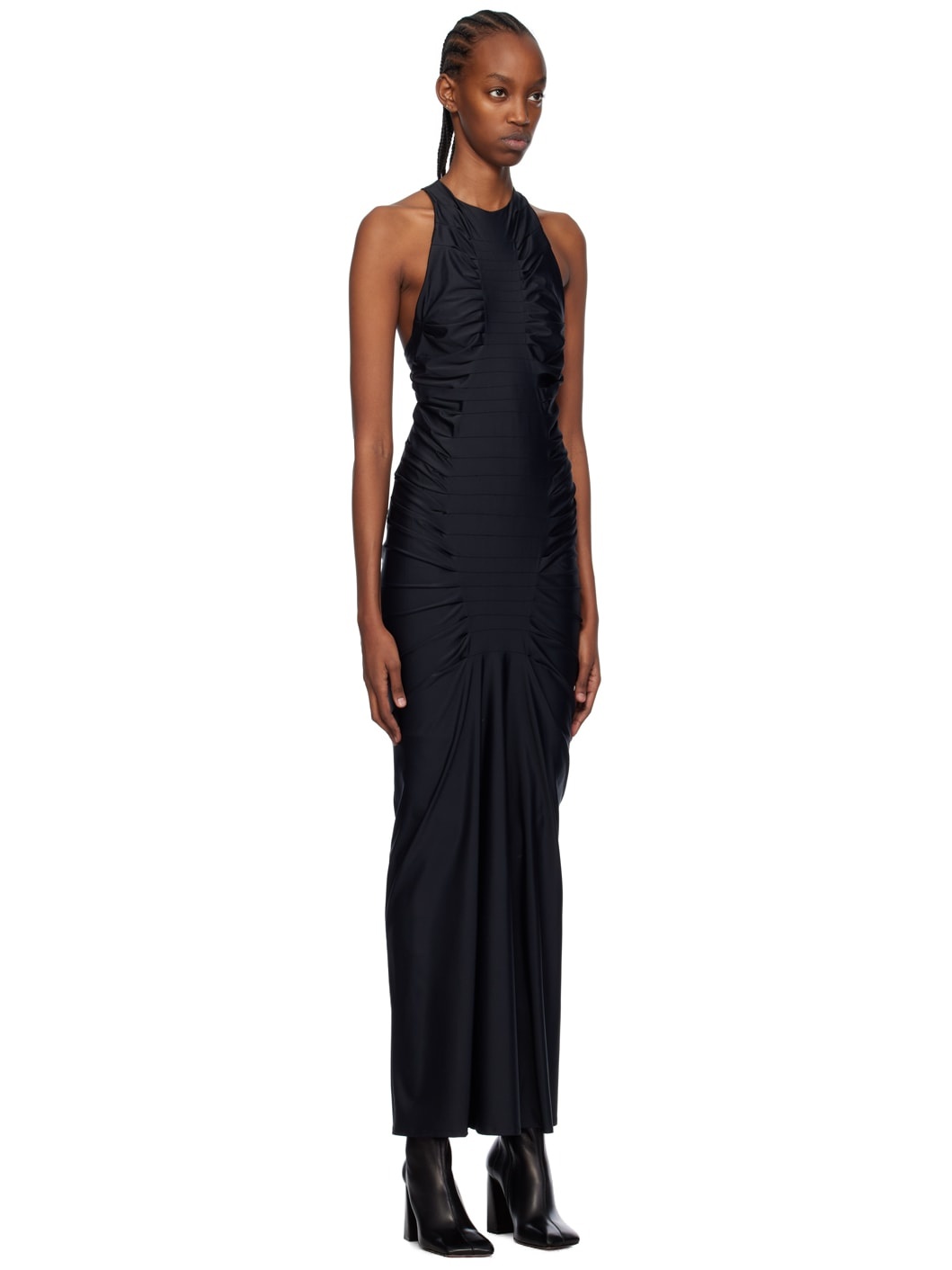 Black Deni Maxi Dress - 2