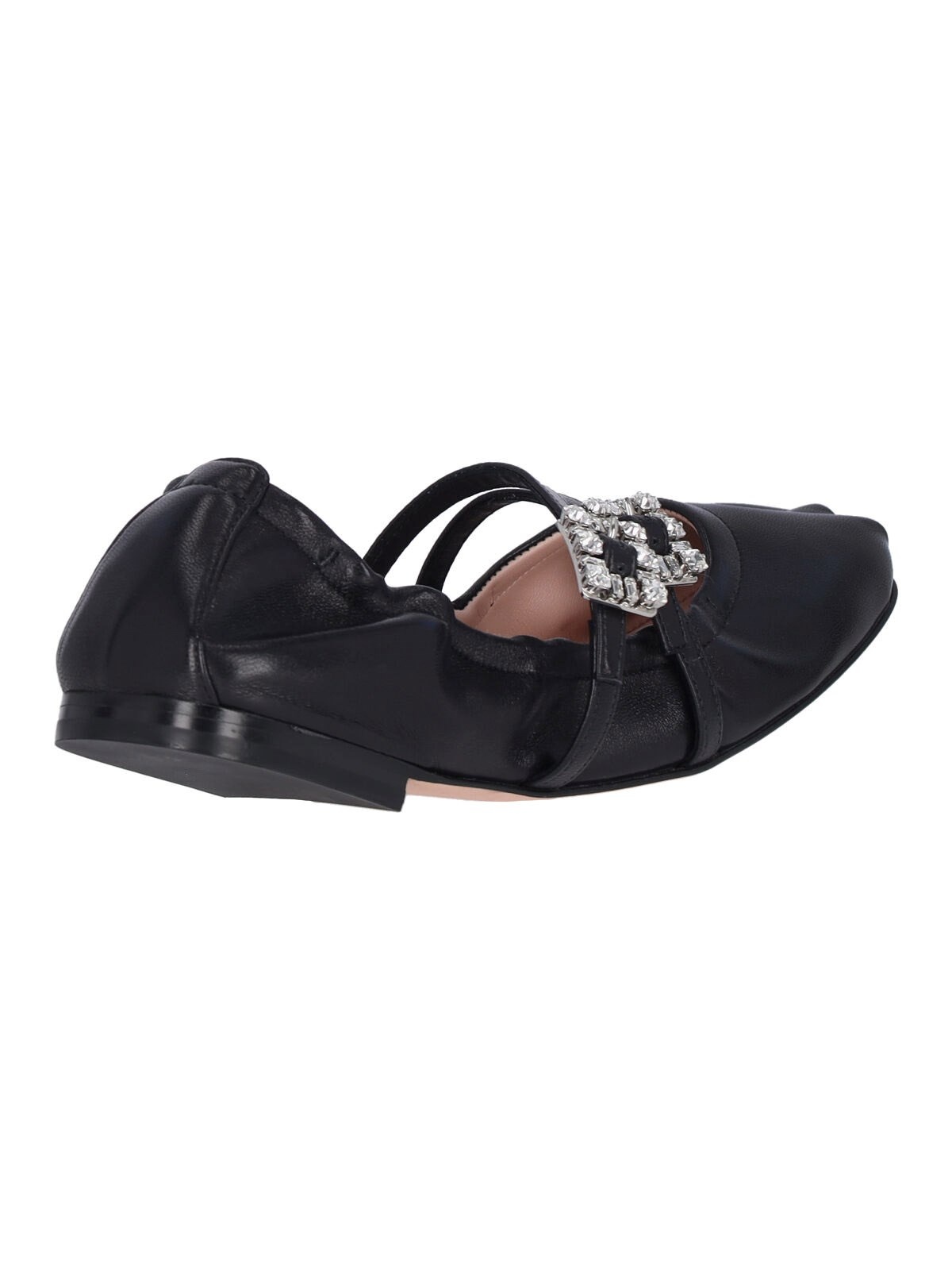 BALLET FLATS WITH STRAPS - 4