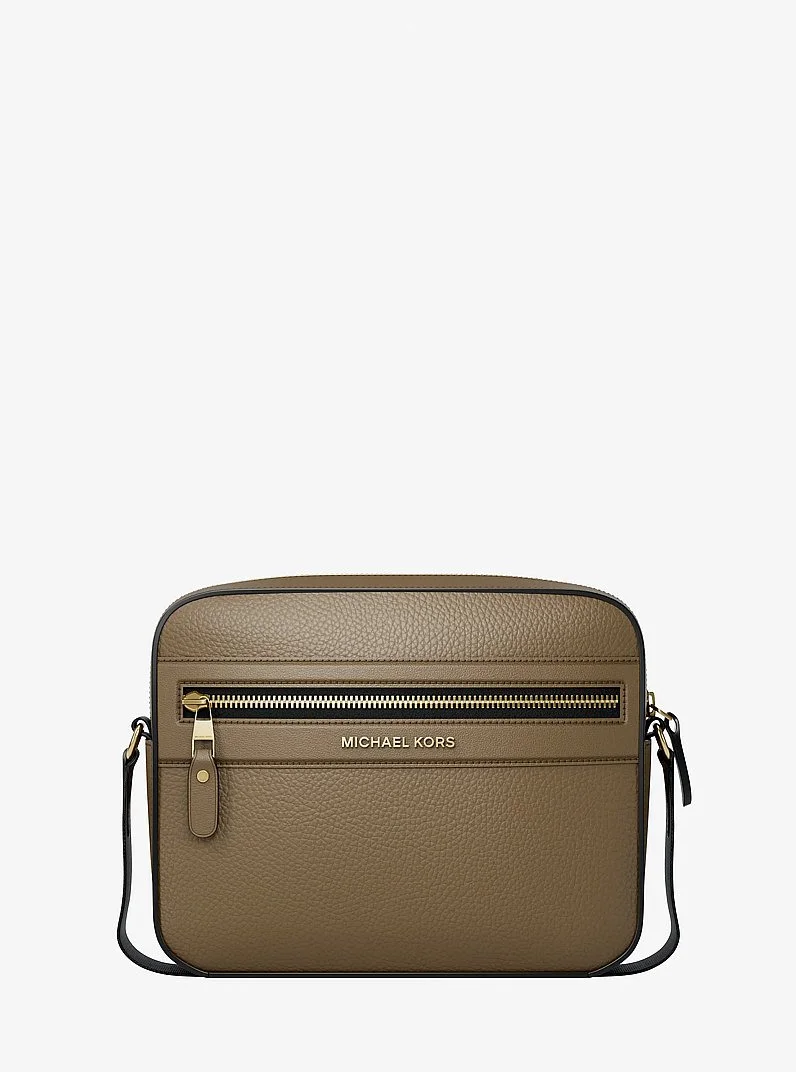 Jet Set Pebbled Leather Crossbody Bag - 1