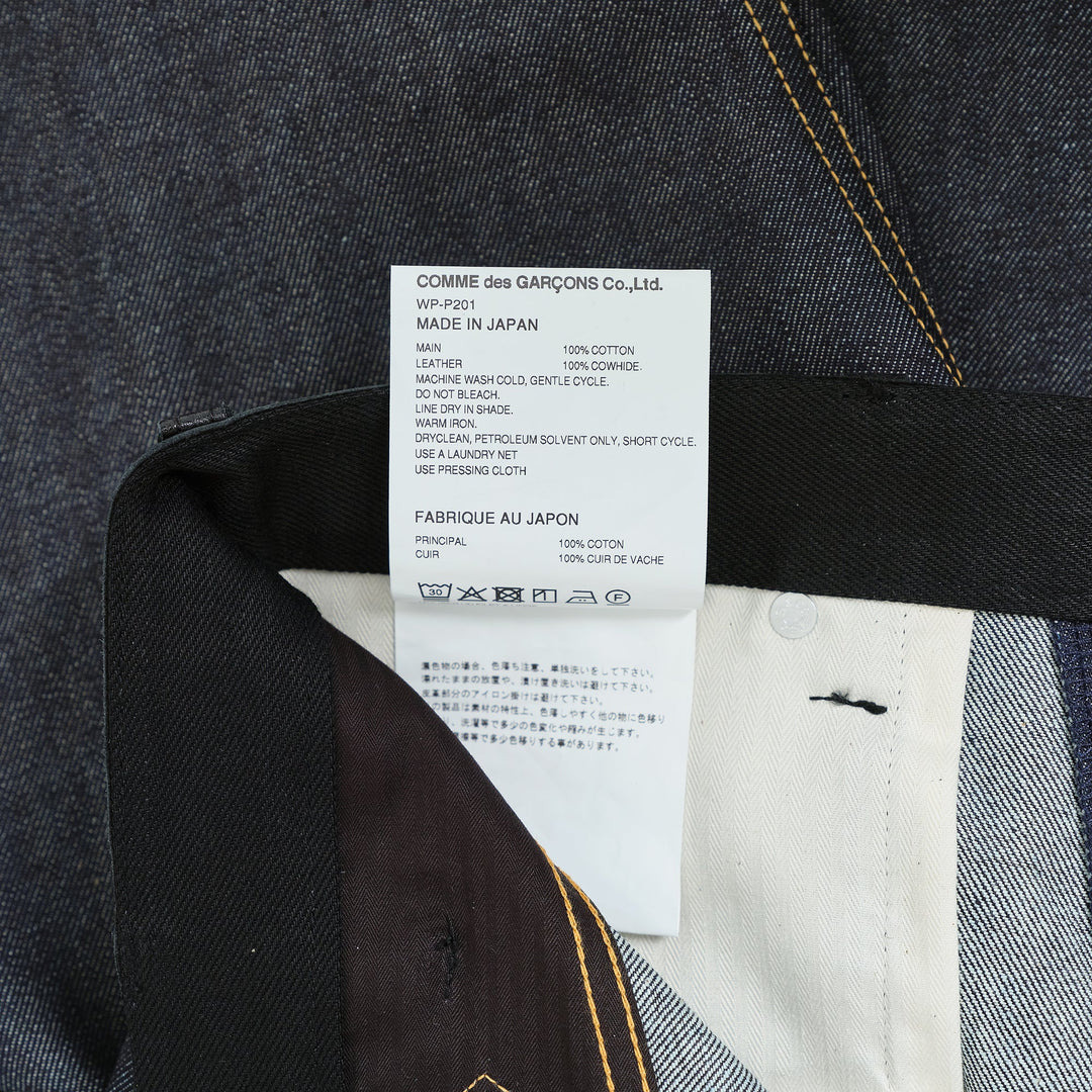 Cotton Denim Leather Levi'S Jeans - 3