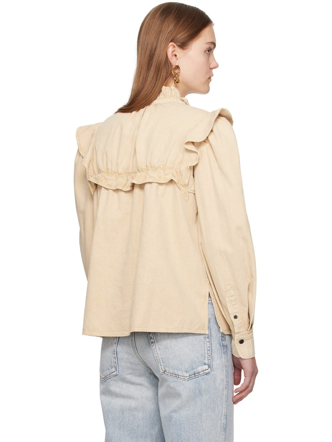 Beige Idety Shirt - 3