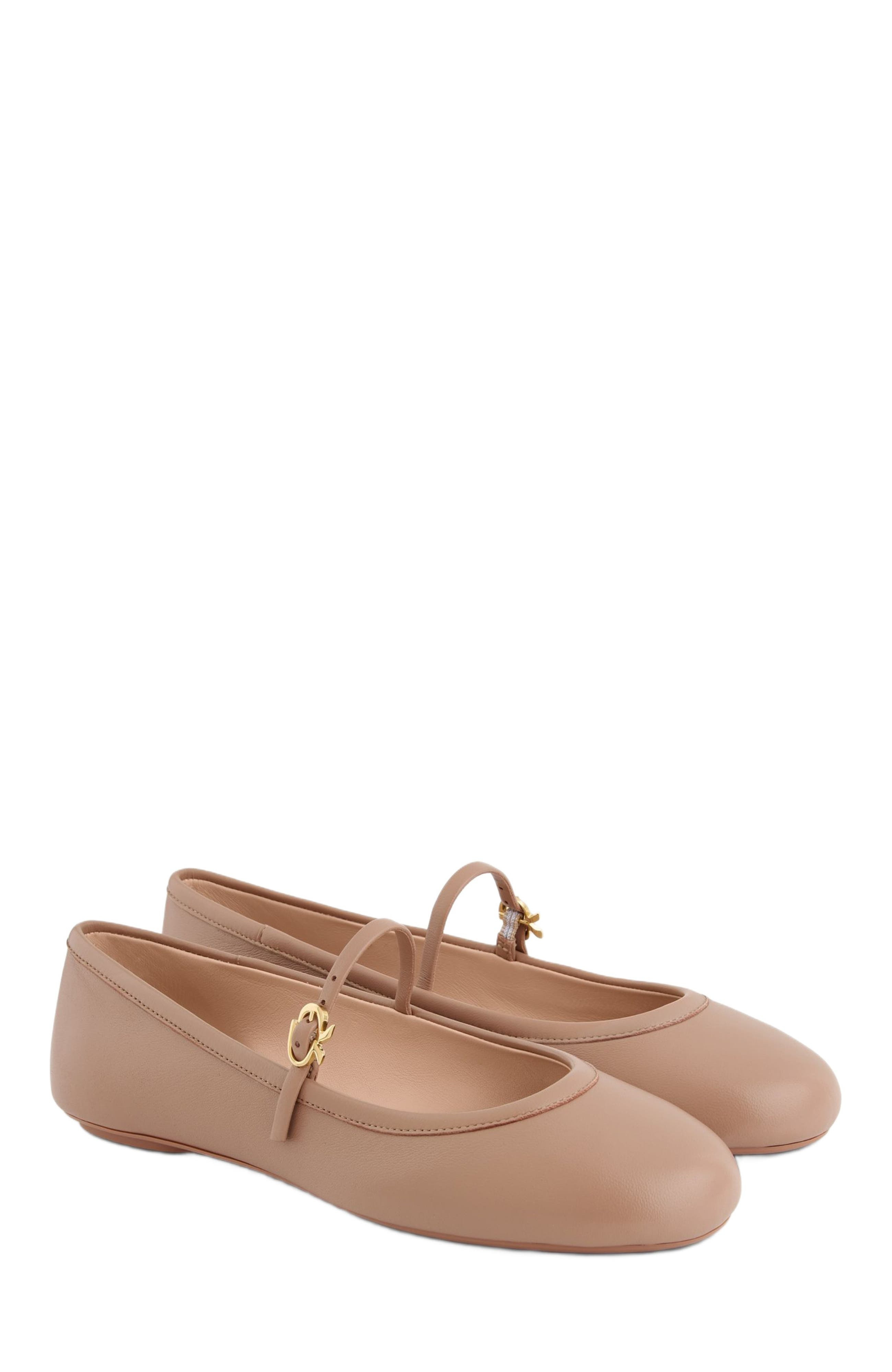 Gianvito Rossi Carla Ballerina in Pink at Nordstrom - 2