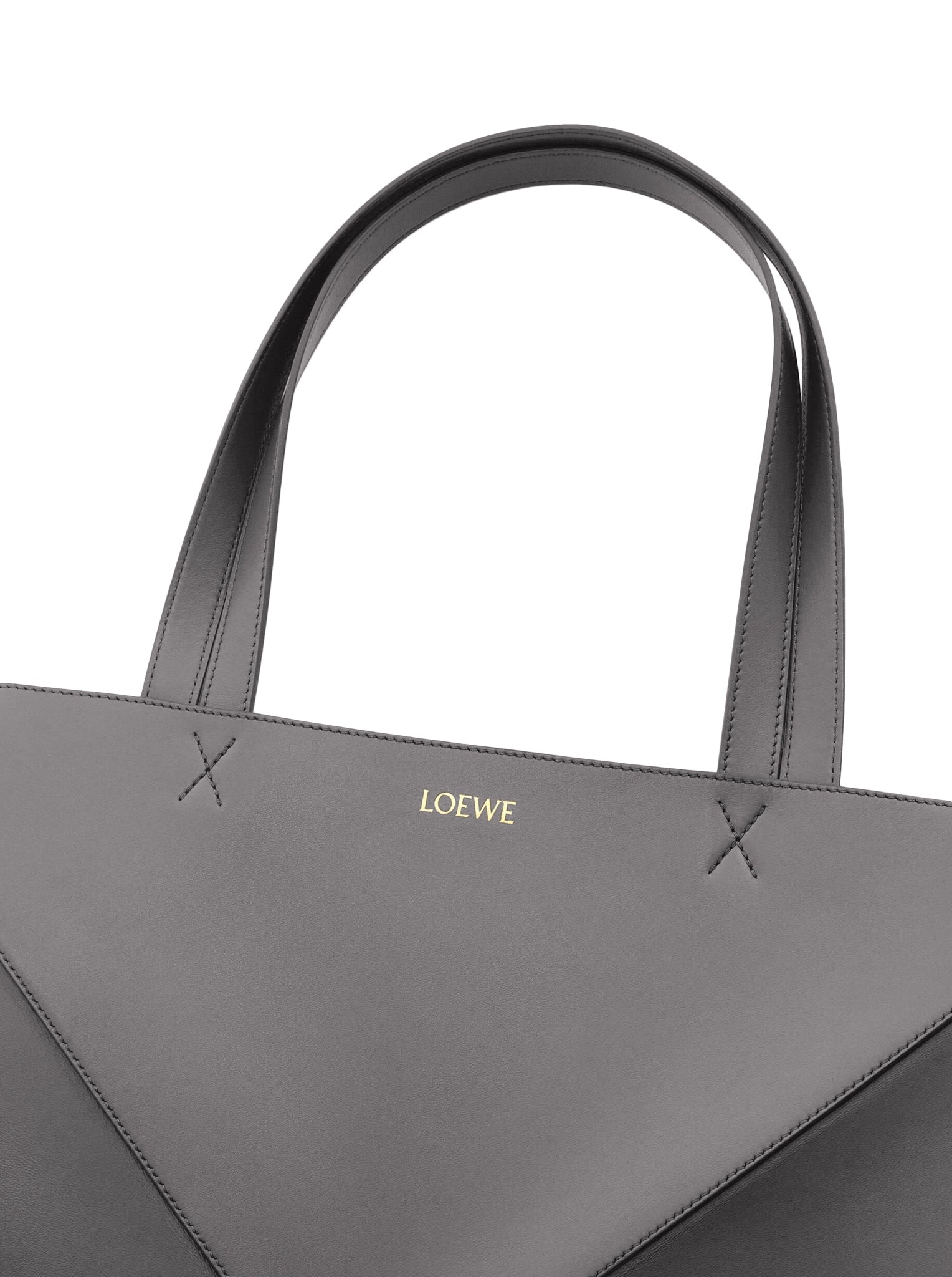 PUZZLE FOLD TOTE XL BAG IN POLISHED CALFSKIN - 6