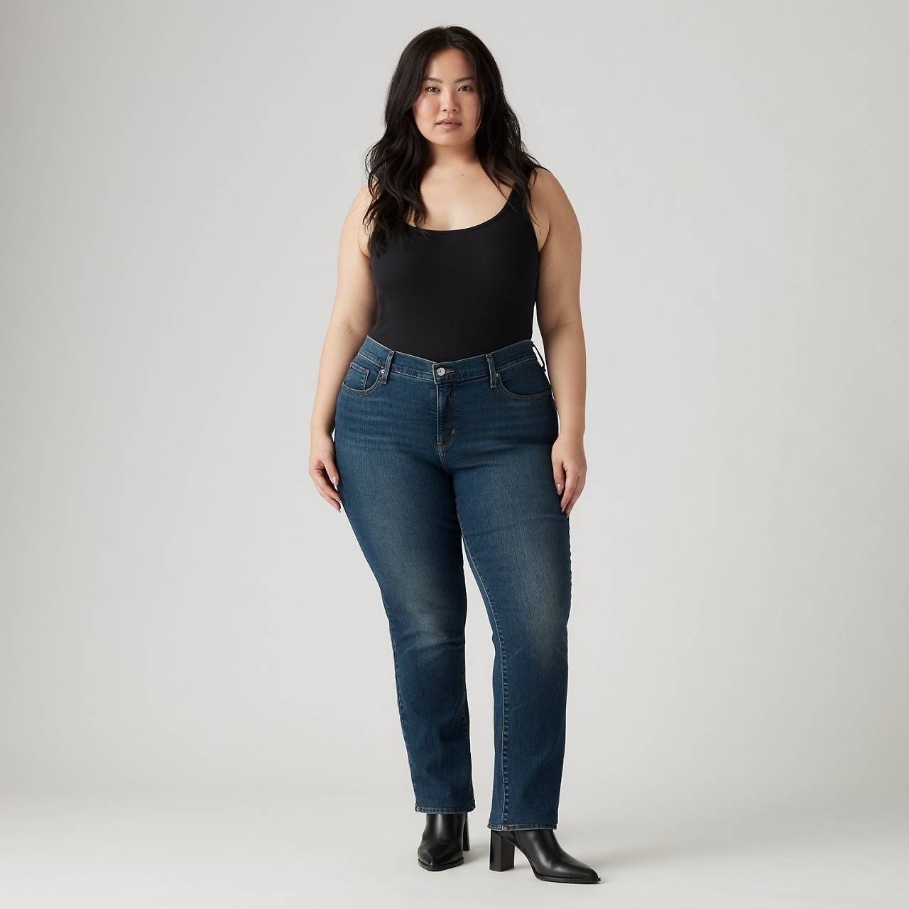 314 SHAPING STRAIGHT WOMEN'S JEANS (PLUS SIZE) - 2