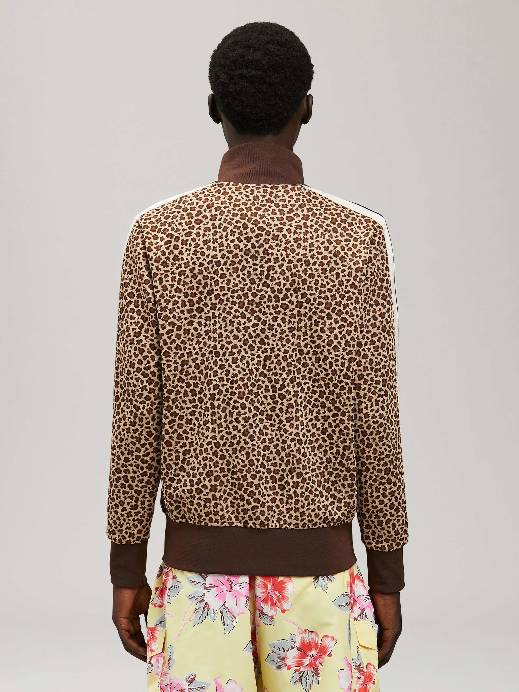 LEOPARD TRACK JACKET - 5